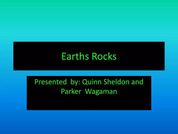 earths rocks