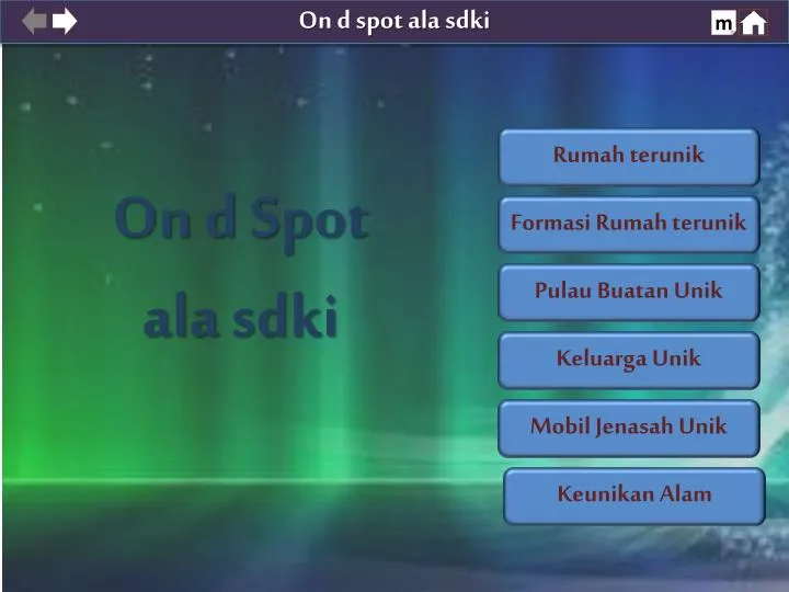 o n d spot ala sdki