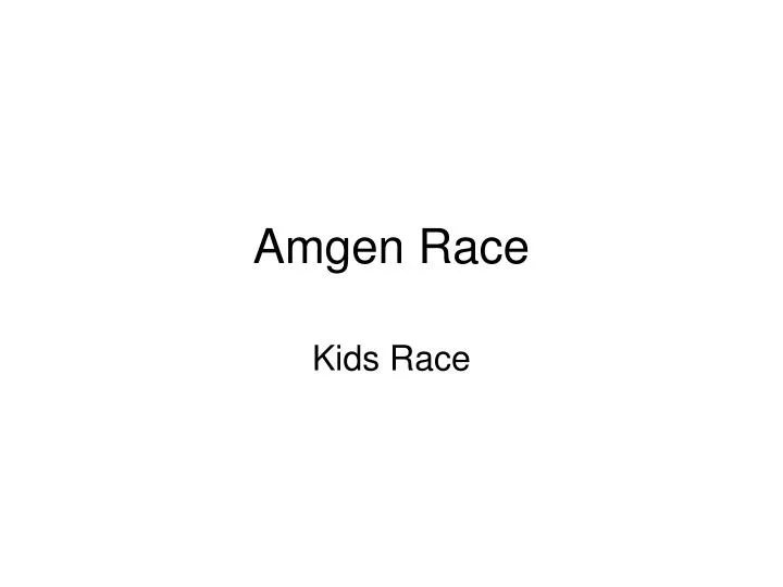 amgen race