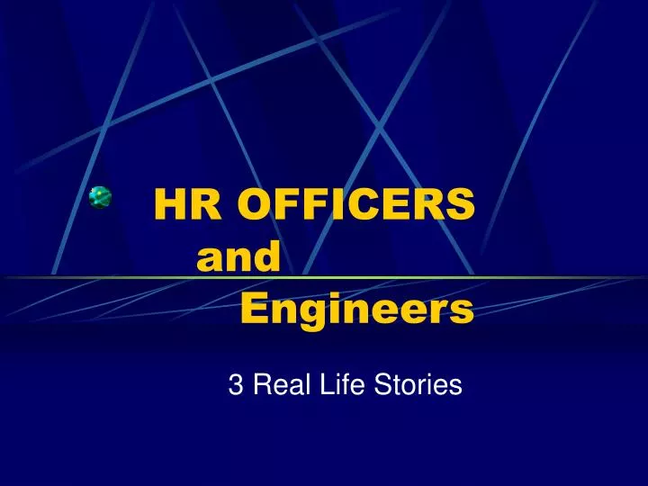 hr officers and engineers