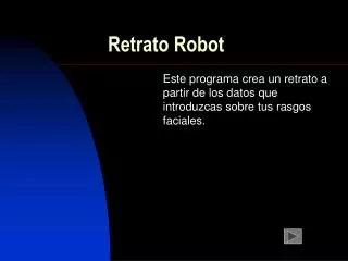 retrato robot