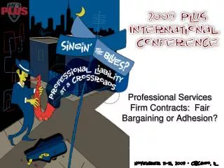 Professional Services Firm Contracts: Fair Bargaining or Adhesion?