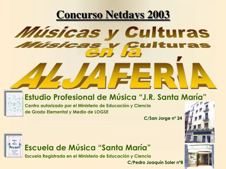 concurso netdays 2003