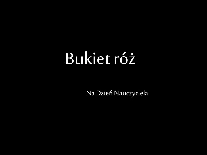 bukiet r