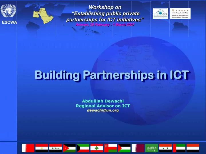 building partnerships in ict