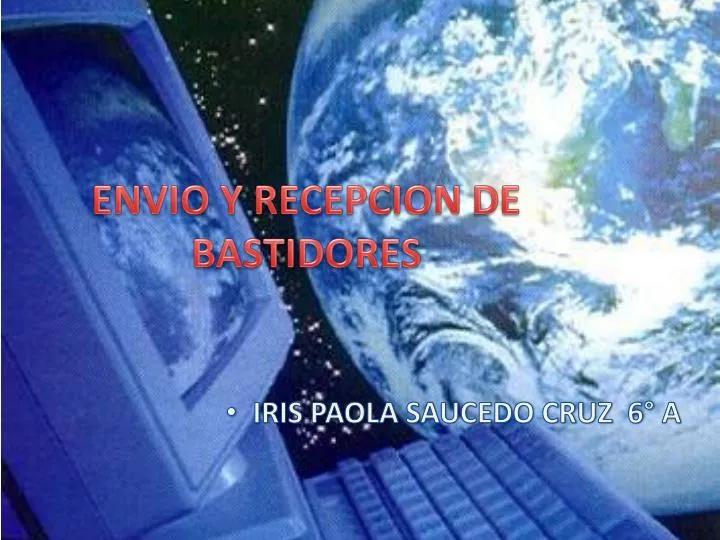 envio y recepcion de bastidores