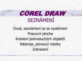 corel draw sezn men