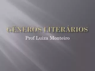g neros liter rios