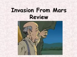 Invasion From Mars Review