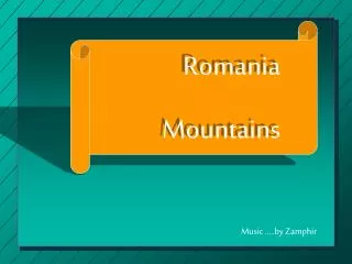 Romania Mountains