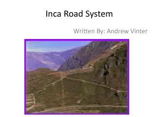 Inca Road System