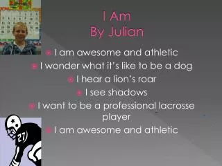 I Am By Julian
