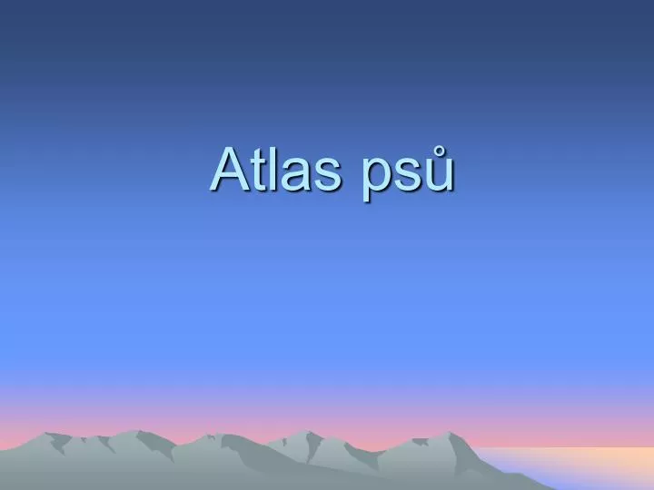 atlas ps