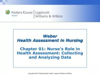 Weber Health Assessment in Nursing