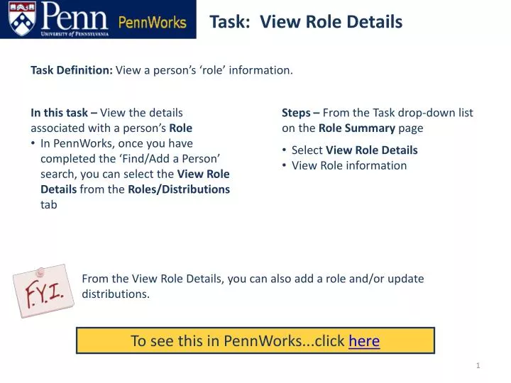 task view role details