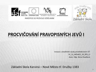 z kladn kola karvin nov m sto t dru by 1383
