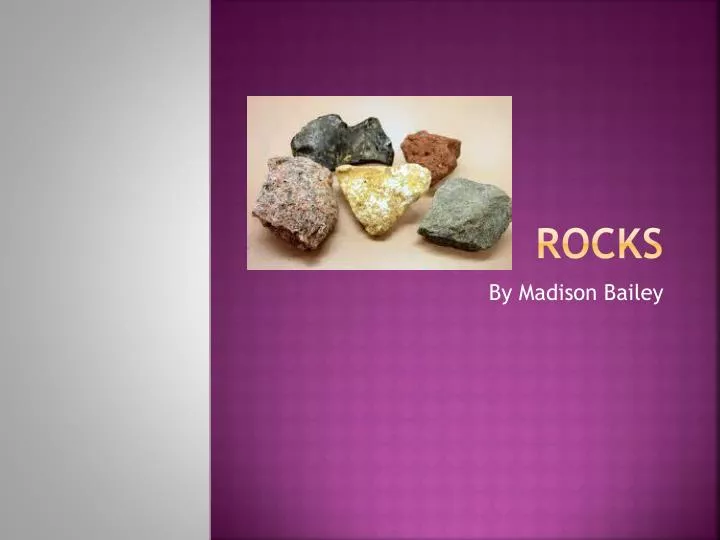 rocks