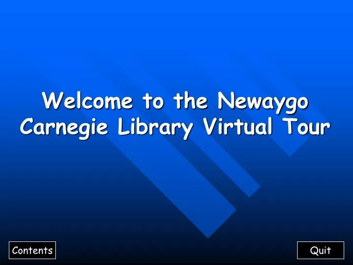 welcome to the newaygo carnegie library virtual tour