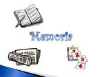 Memoria - slide 1