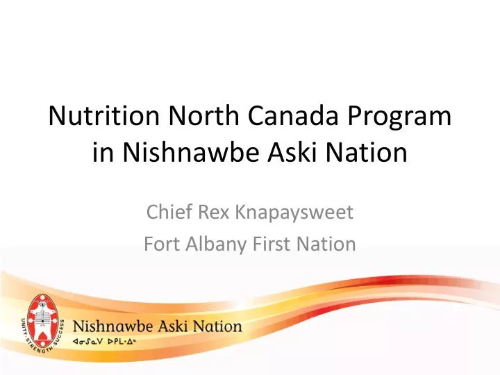 nutrition north canada program in nishnawbe aski nation