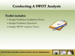 Conducting A SWOT Analysis