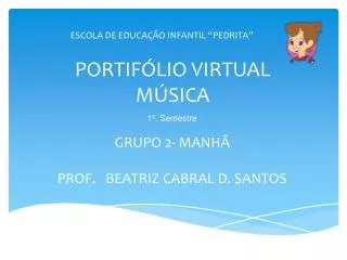 portif lio virtual m sica