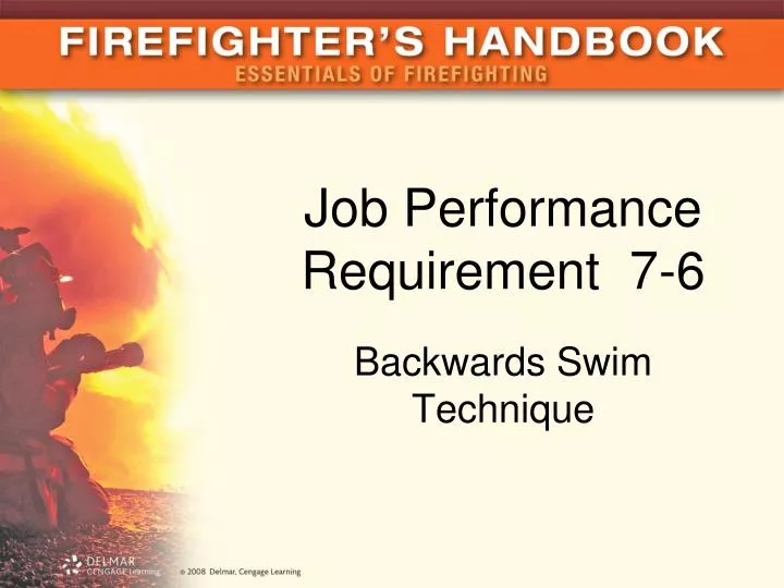 job performance requirement 7 6
