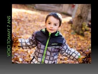 voici tommy 7 ans
