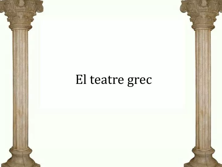 el teatre grec