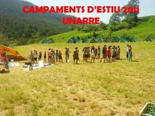 campaments d estiu 2011 unarre