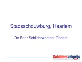 stadsschouwburg haarlem