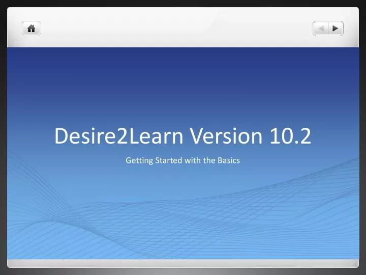 desire2learn version 10 2