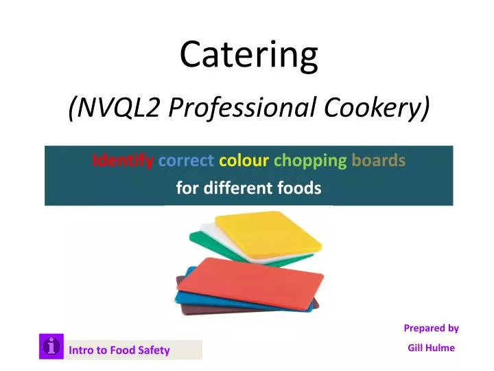 catering nvql2 professional cookery