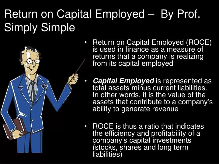 return on capital employed by prof simply simple
