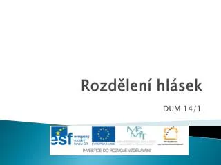 rozd len hl sek