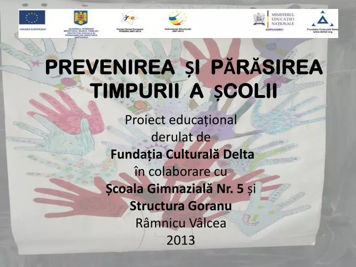 prevenirea i p r sirea timpurii a colii