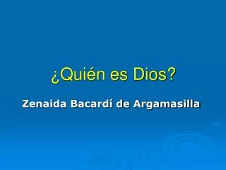 qui n es dios
