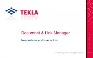 Documnet &amp; Link Manager