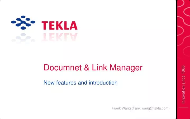 documnet link manager