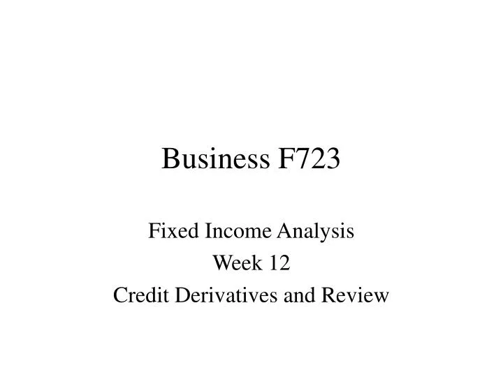 business f723