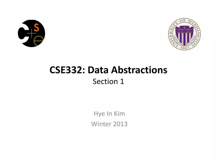 cse332 data abstractions section 1