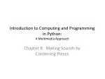 Introduction to Computing and Programming in Python: A Multimedia Approach - slide 1