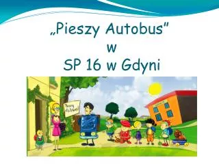 pieszy autobus w sp 16 w gdyni
