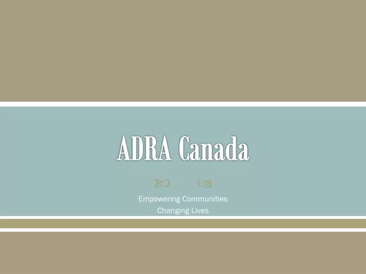 adra canada