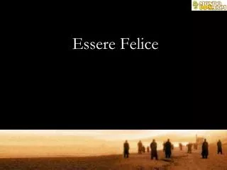 essere felice