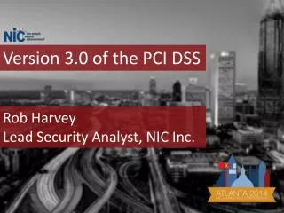 Version 3.0 of the PCI DSS