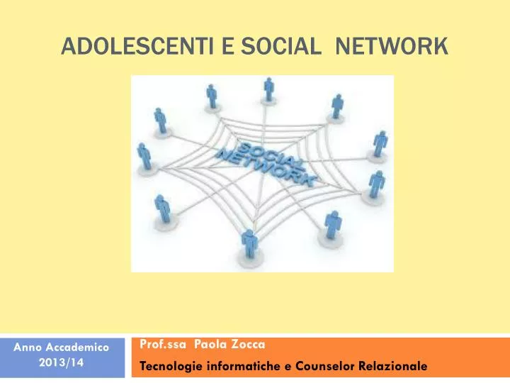 adolescenti e social network