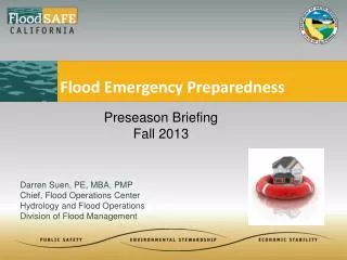 Flood Emergency Preparedness