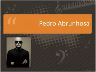 pedro abrunhosa