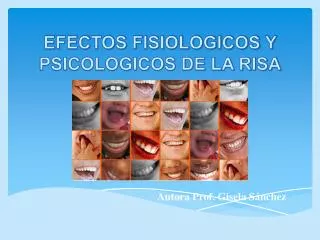 efectos fisiologicos y psicologicos de la risa